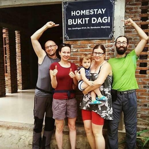 Homestay Bukit Dagi Borobudur Magelang Exteriör bild